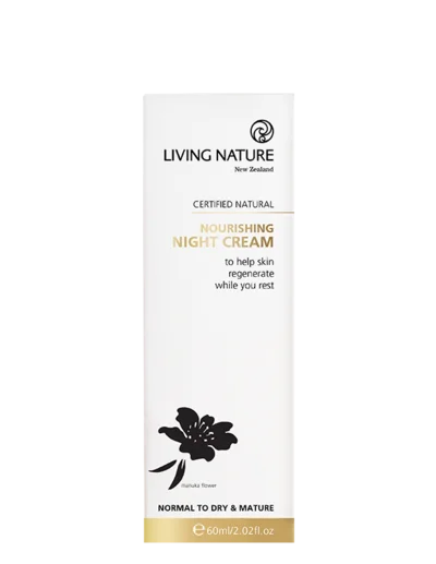 Living Nature Nourishing Night Cream 有机滋润晚霜 60ml【保质期2027/11】